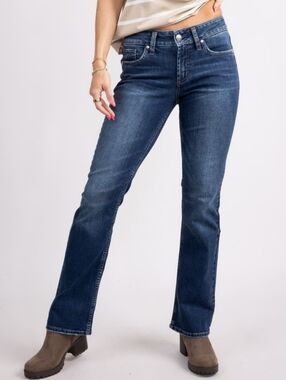 Silver Jeans Suki Mid Slim Bootcut Jeans Size Womwns Size 16